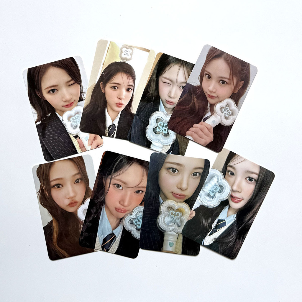 2-50pcs H2H Hearts2Hearts Lightstick Lomo การ์ด FOCUS Key Chain Chase Makestar Soundwave POB Photoca