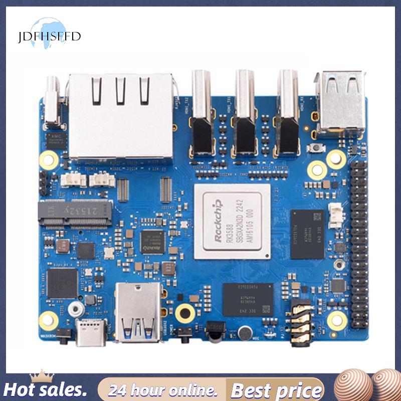 jdfhsffdFor 5 Plus 8GB RAM บอร์ดเดียวคอมพิวเตอร์ RK3588 PCIE โมดูลภายนอก Wifi6 Pi5 Plus บอร์ดพัฒนากา