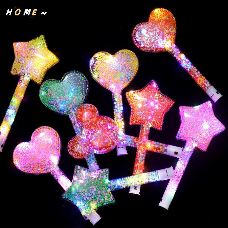 NewHOME LED Magic Star Wand Light-up Glow Sti สําหรับคอนเสิร์ตงานเลี้ยงวันเกิดคริสต์มาส