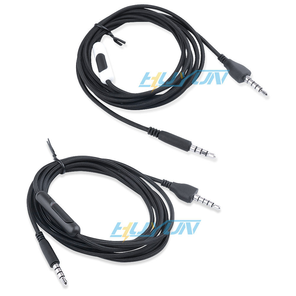 สายสัญญาณเสียงหูฟังเหมาะสําหรับ Alien AW720H/AW310H/AW510H/AW920H อินเทอร์เฟซ 3.5 มม.
