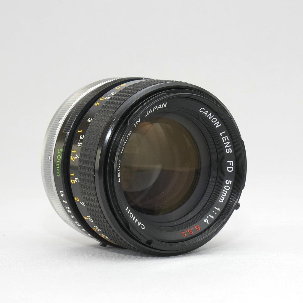 [ Good ] Canon FD 50mm F1.4 S.S.C.