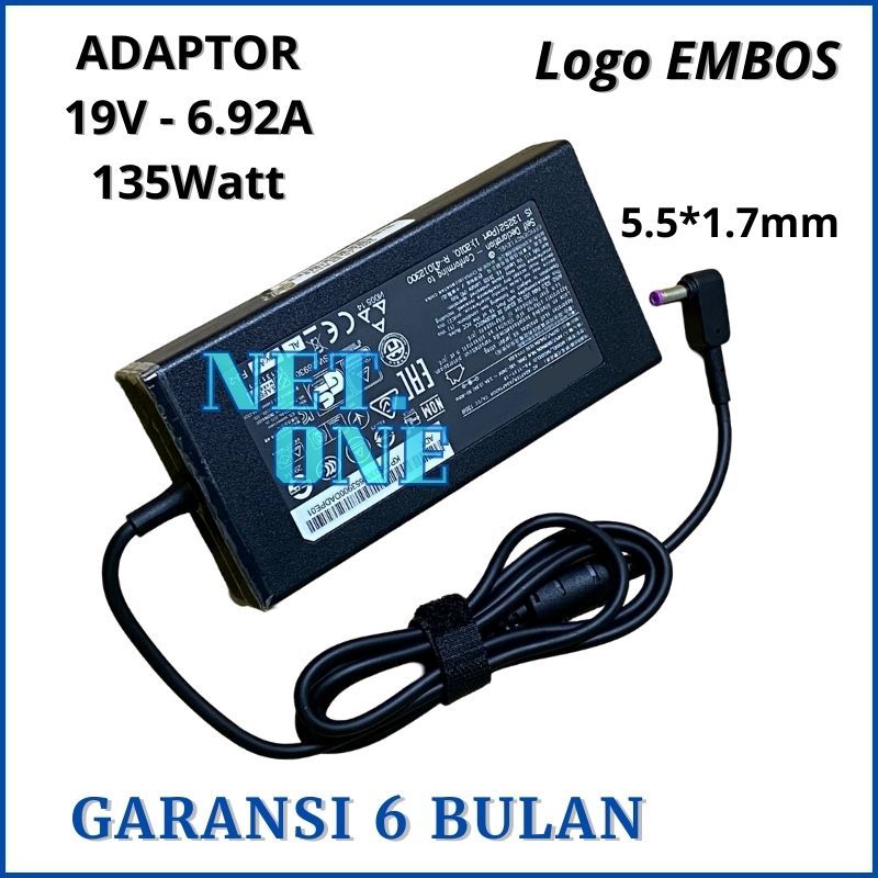 อะแดปเตอร์ชาร์จที่รองรับสําหรับ Nitro 16 An16-41-R6Wv Nitro V16 Anv16-41-R77X Pa-1131-16 135W -NETON