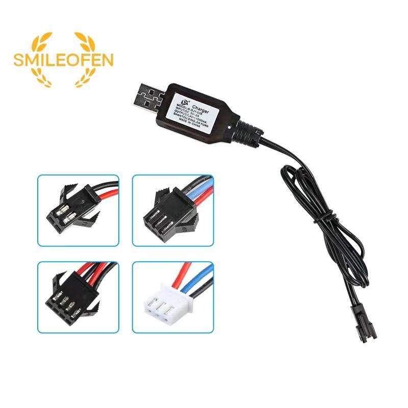 [Smileofen] 7.4V (3.7V X2) Charger SM-2P/3P SM-4P Reverse XH-3P/4P แบตเตอรี่ Li-ion ไฟฟ้า RC ของเล่น