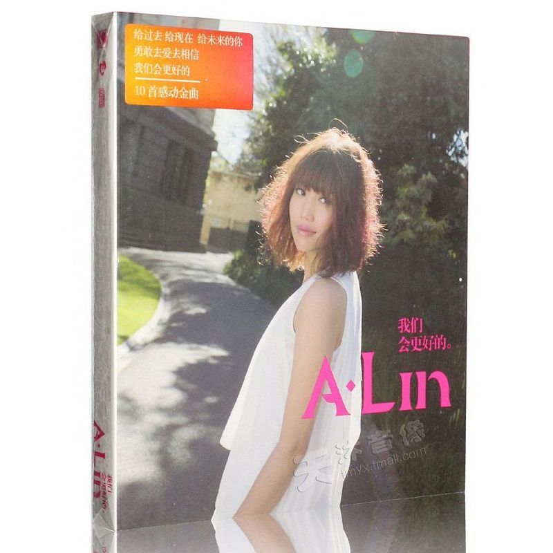 ของแท้ Alin Huang Liling A-Lin We Will Better CD 2011 อัลบั้มเพลง 5/4/B