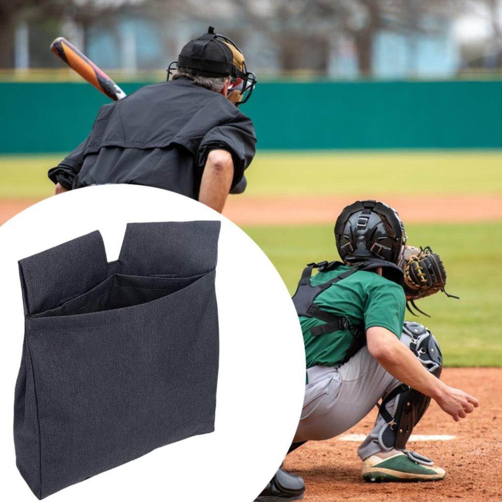 [svzfjuv] ทนทานโพลีเอสเตอร์ Umpire Ball Bag ชุดเบสบอลกระเป๋าเก็บสําหรับเบสบอลซอฟท์บอล Umpire Gear จั