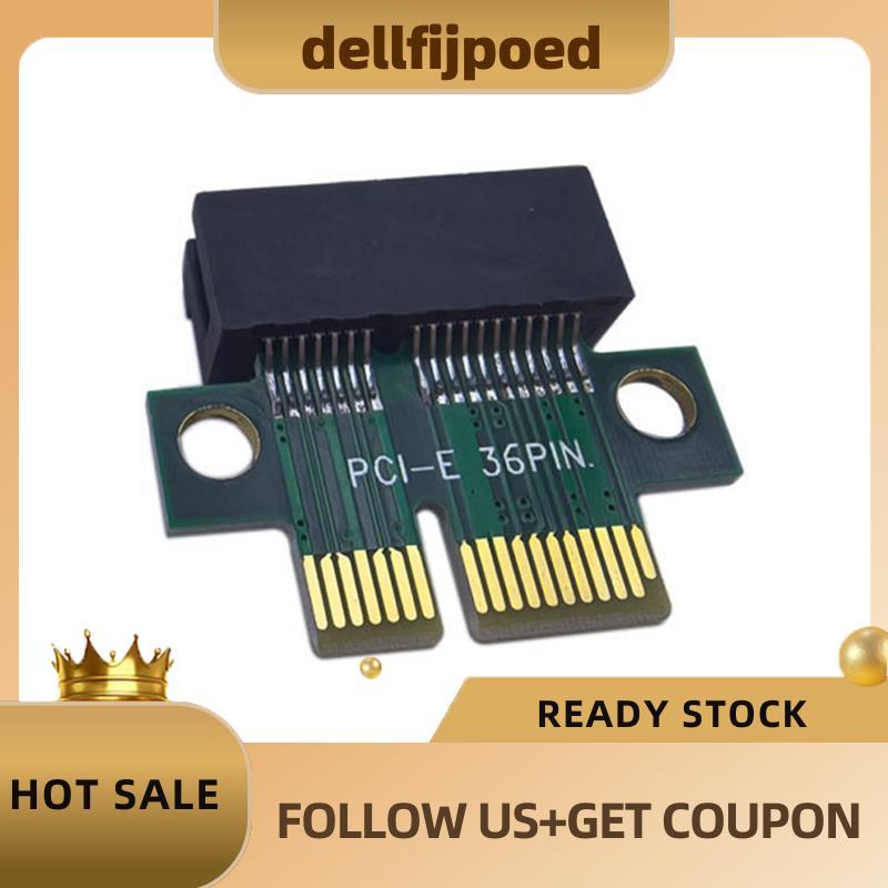 dedellijpoedPCI-E 1X Riser การ์ดอะแดปเตอร์ชายหญิง PCI-E 1X คอมพิวเตอร์เซิร์ฟเวอร์ป้องกันยกระดับขยายก