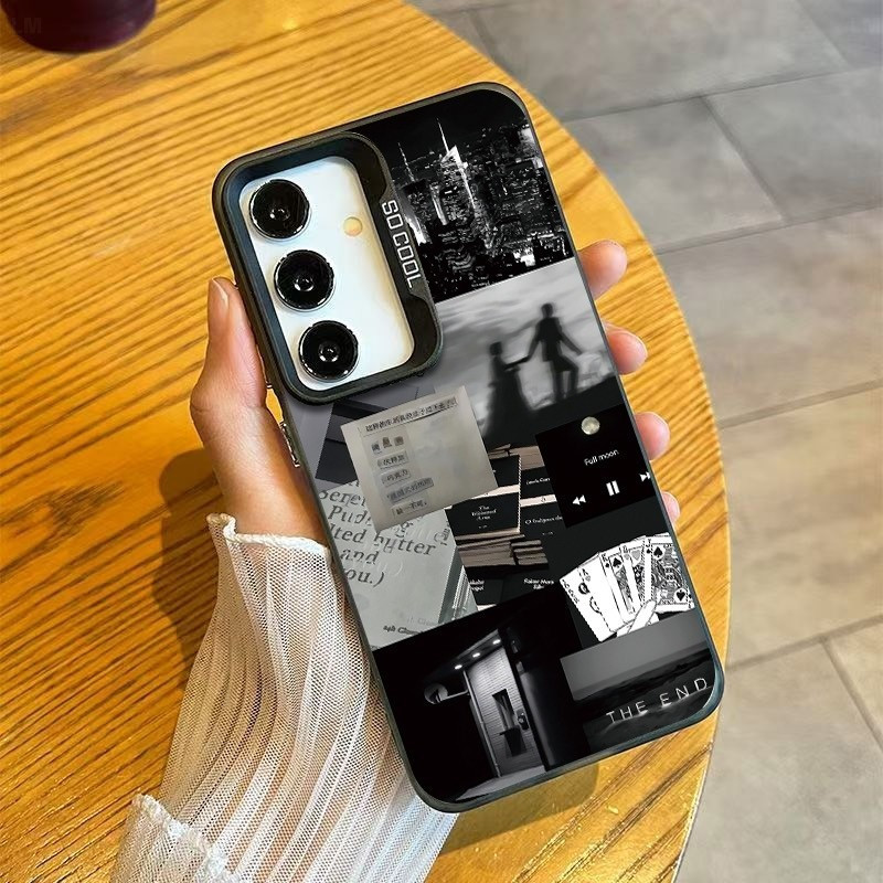 Life Fragment เคสโทรศัพท์อินเทรนด์พรีเมี่ยมเข้ากันได้กับ Samsung A06/A14/S22/S23FE/S24ULTRA/S25PLUS/