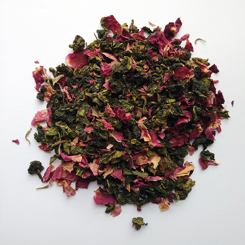 2026 สินค้าใหม่ชานมวัตถุดิบพีชอูหลง Osmanthus Oolong Tea Lychee Oolong Rose Oolong Gardenia Oolong D
