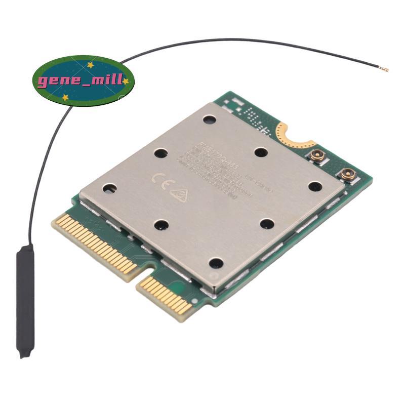 Wifi 7 QCNCM865 M.2 การ์ดเครือข่ายบลูทูธ 5.3 สูงสุด 5.8Gbps Wifi 6E Wlan อะแดปเตอร์สําหรับ Win11