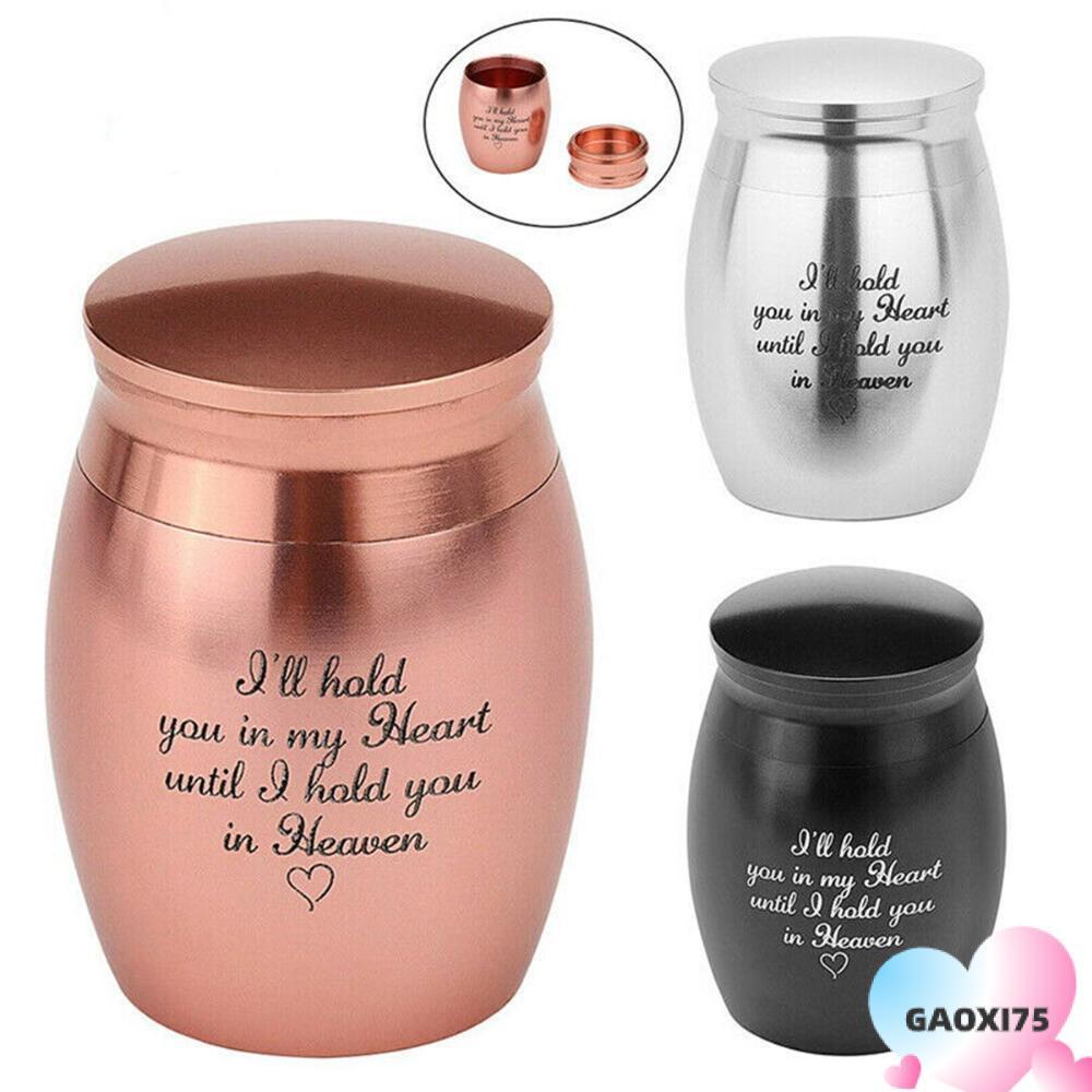 GOXI75 Ashes Holder Small Mini Memorial Cremation Urn Jar
