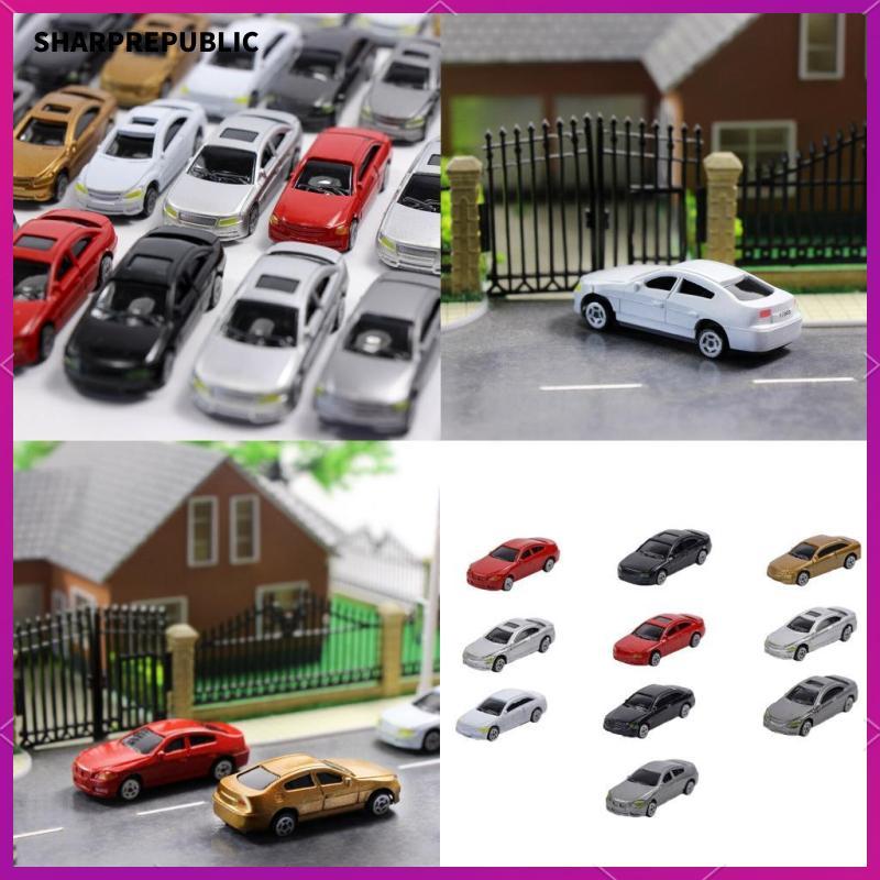 [Sharprepublic] 10 ชิ้น 1: 87 HO Scale รถโมเดล, ยานพาหนะรุ่น HO Scale, รุ่น HO Scale