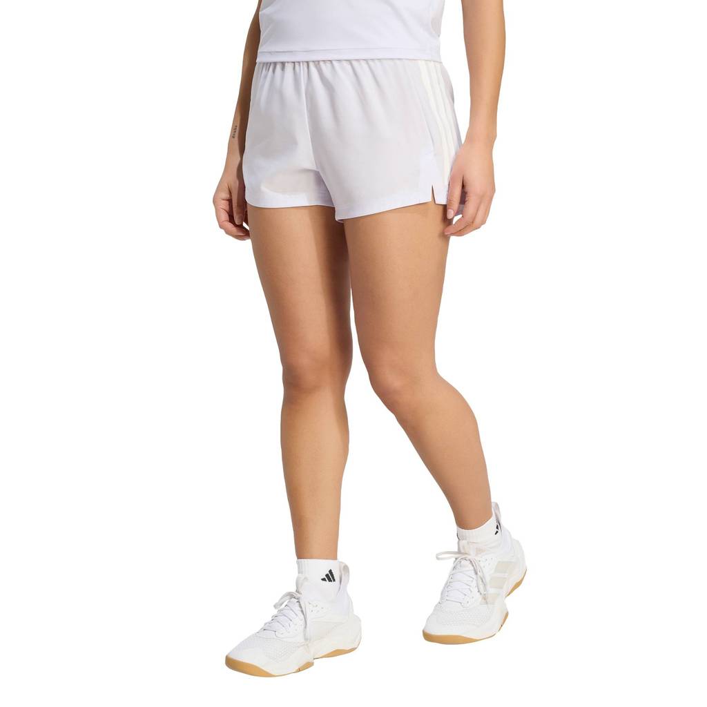 adidas شورت نسائي Hyperglam 3-Stripes — بنفسجي — صورة 4