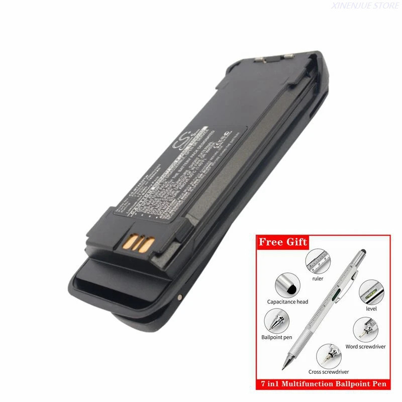 วิทยุสองทาง 7.5V/1800mAh แบตเตอรี่สําหรับ Motorola DGP4150,DGP6150,DP3400,DP3401,DP3600,DP3601,GTP50