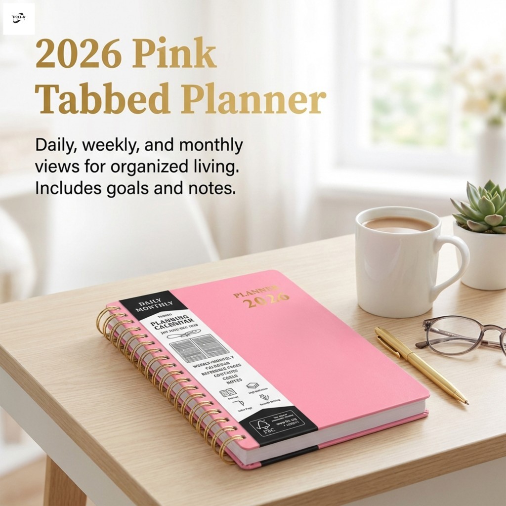 A5 Planner Notebook PP Cover Calendar Journal กันน้ําทนทานสําหรับนักเรียนและมืออาชีพ