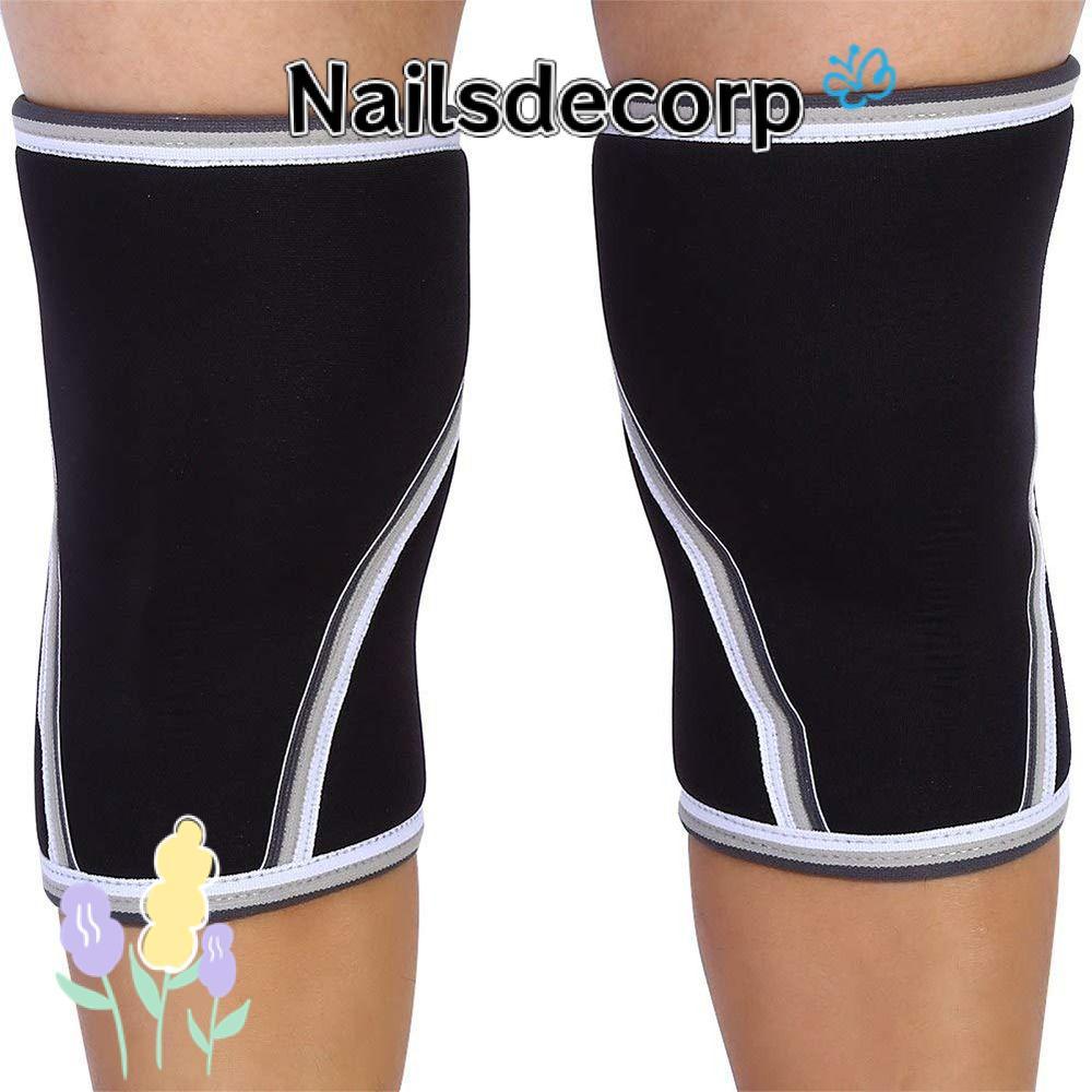 NAILS เข่า Sleeves, Neoprene Discomfort Alleviation Elbow Pads, 7 มม.ป้องกัน Breathable Support Join