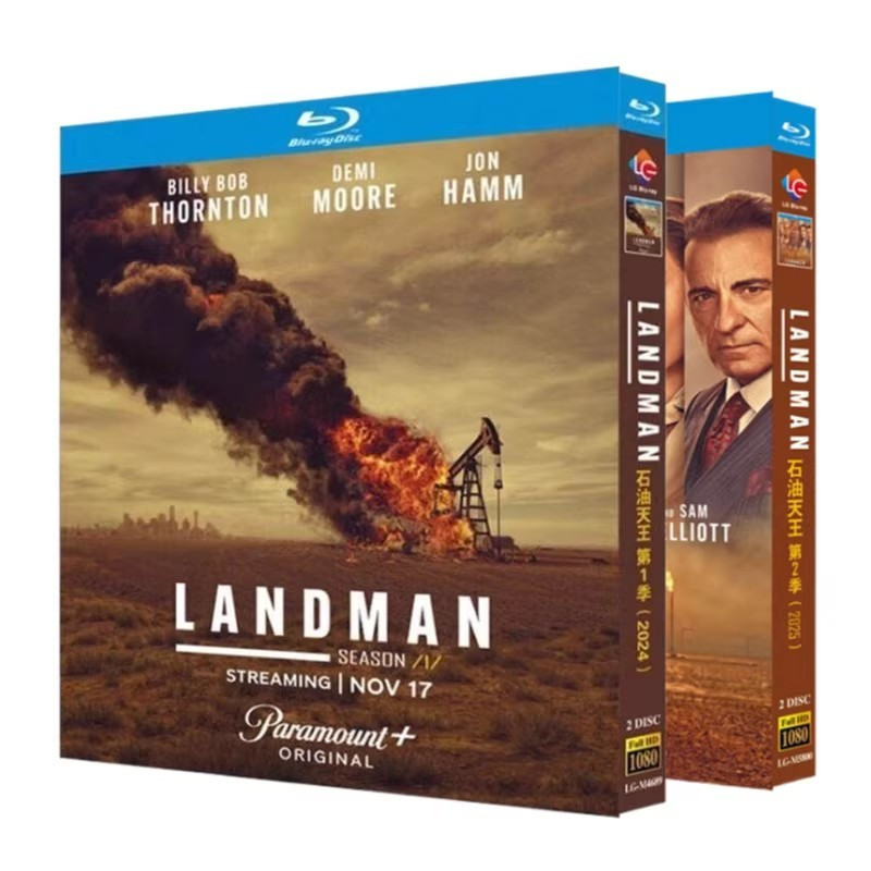 Blu-ray Disc Drama Landman Season 1-2(2024-2025) 4BD G01