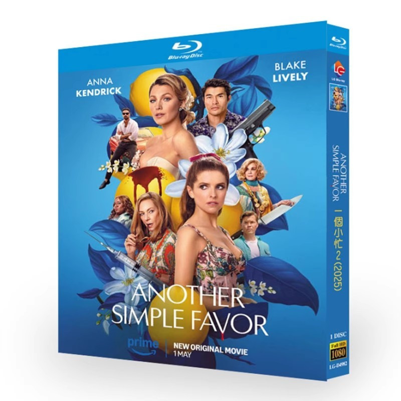 แผ่นบลูเรย์ ฟิล์มอเมริกัน A Simple Favor Sequel‎ / Another Simple Favor (2025) 1BD G002