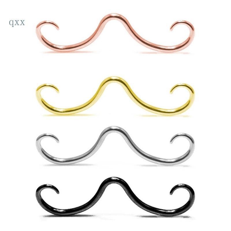 CH* Septum หนวดจมูกแหวนจมูกสตั๊ด Hoops Septum เจาะเครื่องประดับสําหรับผู้ชายผู้หญิง