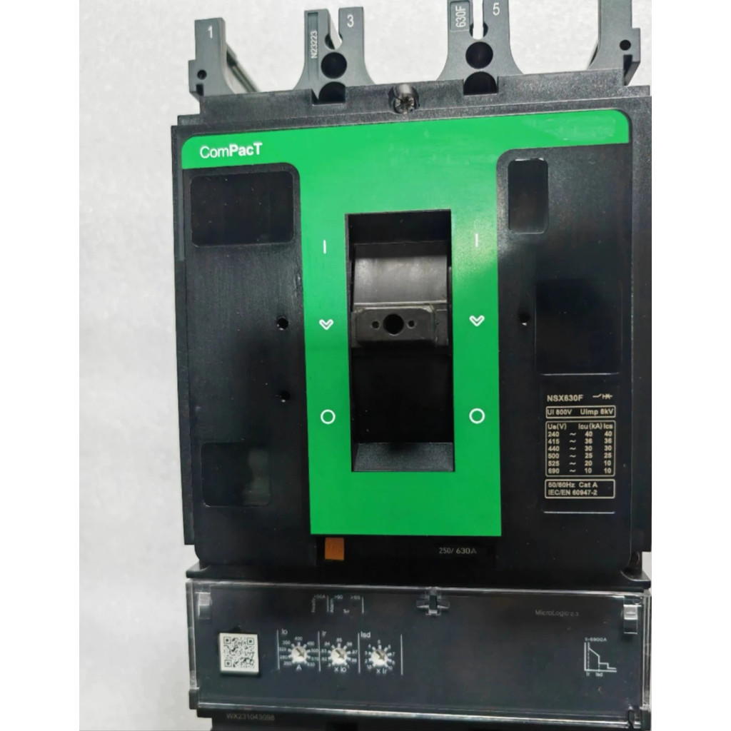 เบรกเกอร์เดิม ComPacT NS รุ่นใหม่ NS1000A C100S3NAFM MicroLogic 2.0 MicroLogic 5.0 อุตสาหกรรมพลาสติก