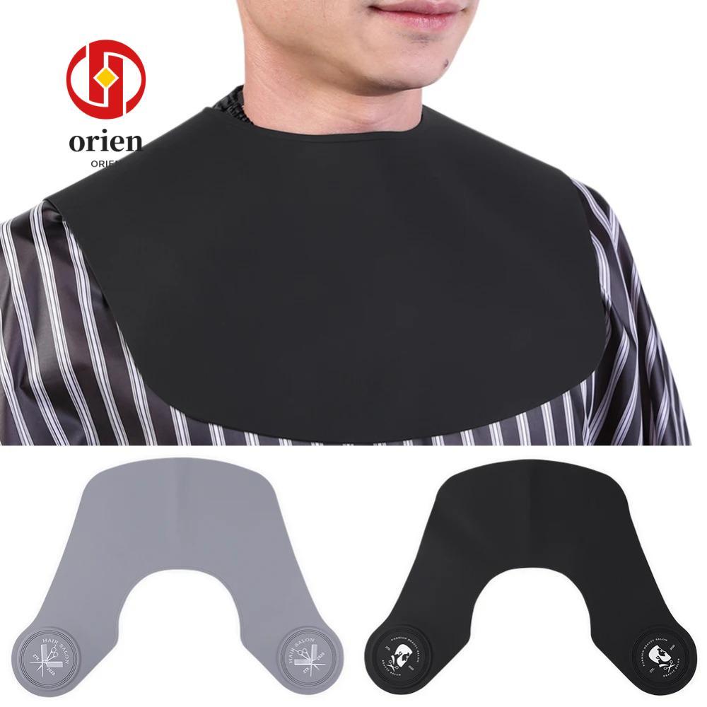 แผ่นรองไหล่ทําผม ORIEN, เครื่องมือตัดผมกันน้ํา, แผ่นรองไหล่ซิลิโคน ผ้าพันคอซิลิโคนแบบใช้ซ้ําได้
