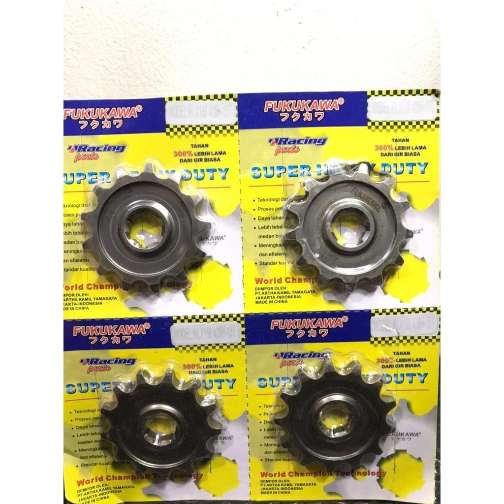 ORIGINAL FUKUKAWA MNL KLX เกียร์หน้ารถจักรยานยนต์