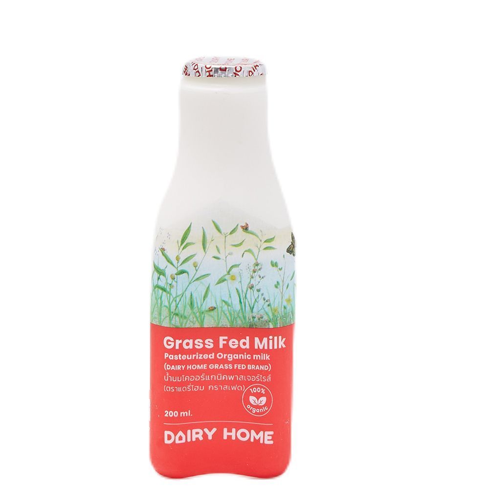[สินค้าส่งด่วน] แดรี่โฮม นมกราสเฟด 200 มล. DAIRY HOME GRASS FED MILK 200 ML