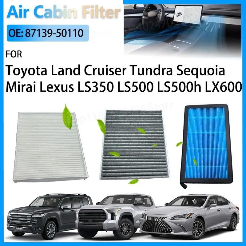 87139-50110 Air Cabin Filter สําหรับ Toyota Land Cruiser Tundra Sequoia Mirai Lexus LS350 LS500 LS50
