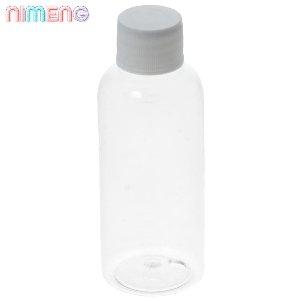 NIMENG 10 ชิ้น Ginger Shot ขวดรั่วสําหรับของเหลวพร้อมหมวก Wellness Juice Shot ภาชนะพลาสติก