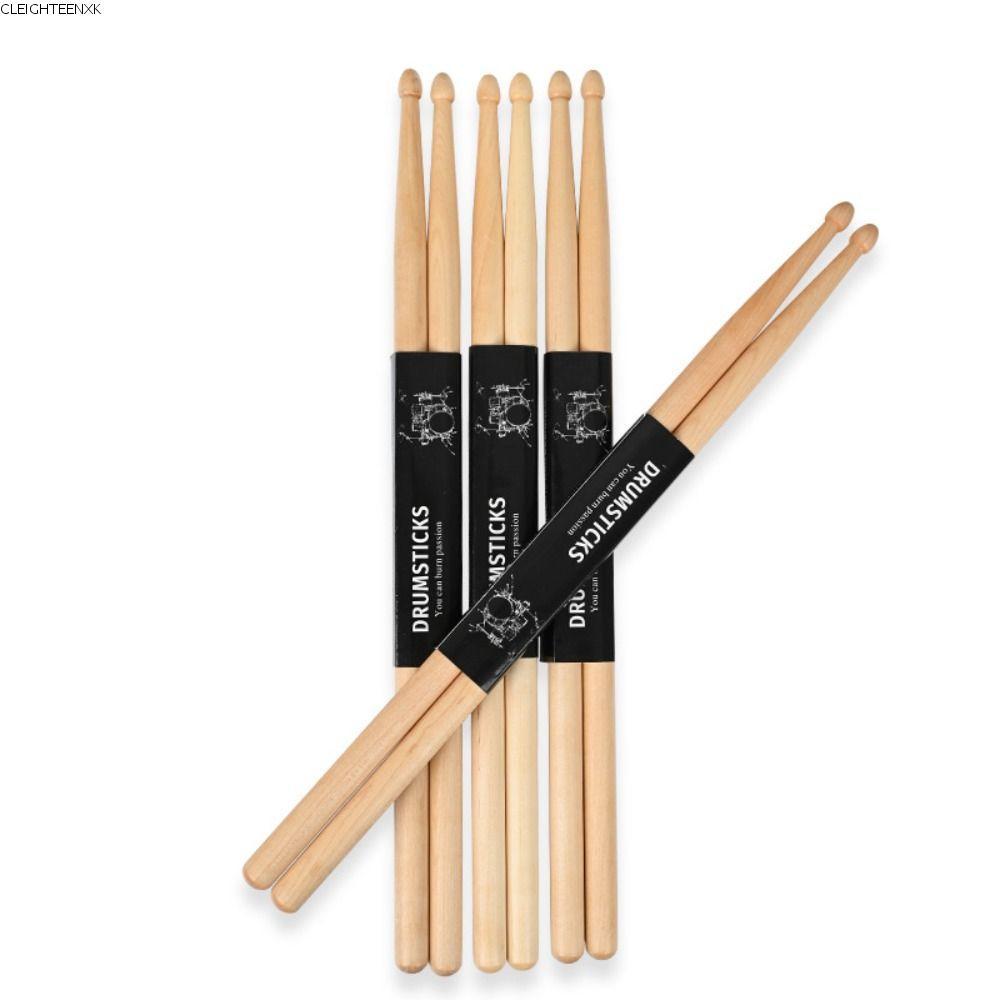 ไม้ตีกลอง CLEIGHTEEN8H, ไม้ตีกลอง 1 คู่, คลาสสิก Professional 5A/7A Oak Instrument อุปกรณ์เสริม กลอง