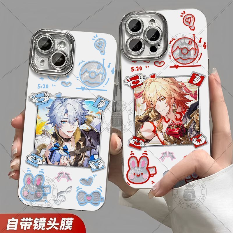 Honkai: Star Rail/Phainon/Mydeimos/Anaxa/Anaxa เคสโทรศัพท์ฤดูร้อนเหมาะสําหรับ iPhone/ohke