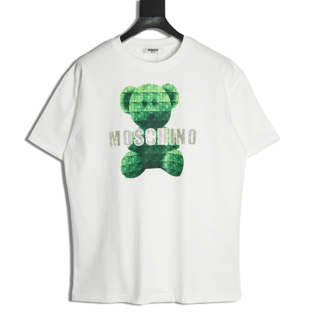 เสื้อยืดแขนสั้น MOSCHINO MOSCHINO Green Bear