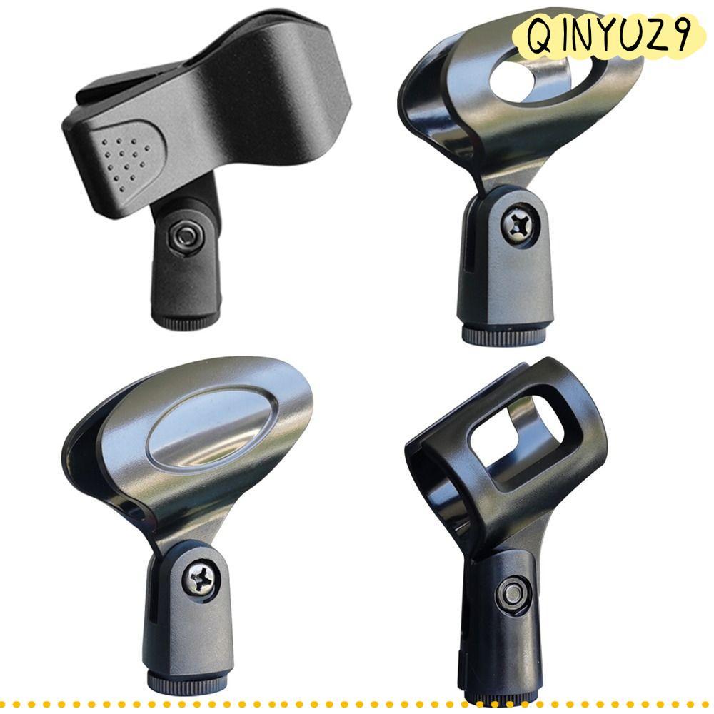QINYUZ9QX Mic Mount Holder, Universal Rotatable Microphone Clip, Handheld Durable Mic Stand Clip Wir