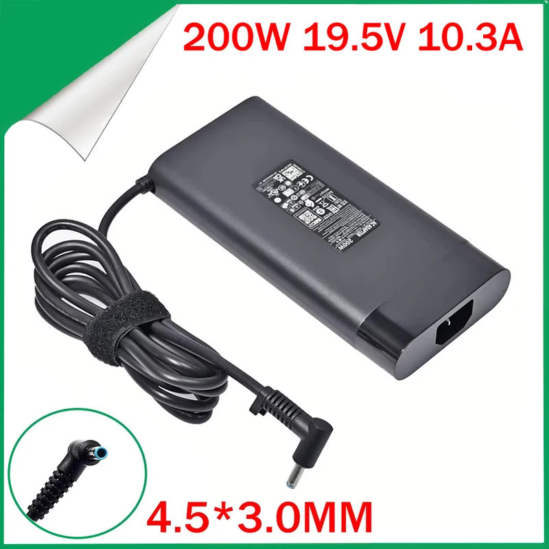 19.5V 10.3A 200W 4.5*3.0 มม.อะแดปเตอร์ACแล็ปท็อปสําหรับHP TPN-LA21 TPN-LA20 L73385 L75881-001 L74881