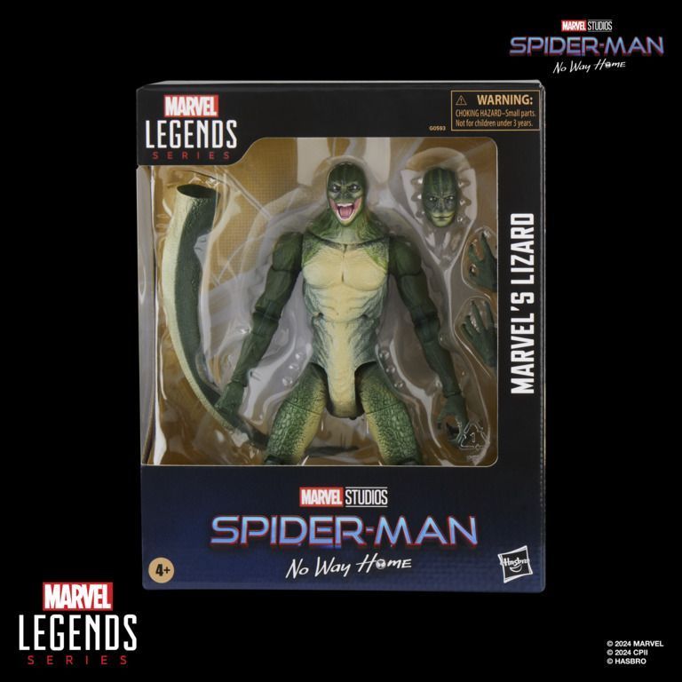 ใหม่เอี่ยมที่ยังไม่ได้เปิด Hasbro Marvel Marvel Spider-Man ภาพยนตร์ศาสตราจารย์ Lizard Dr. ตุ๊กตาจิ้ง