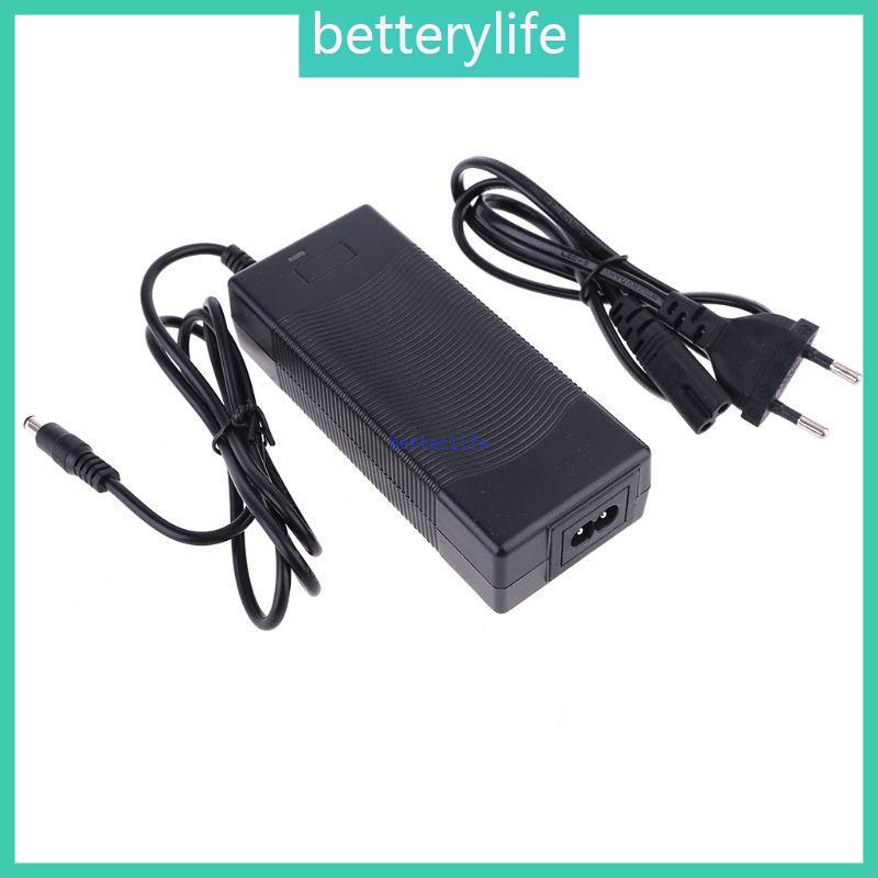 BTF สีดําสําหรับสายชาร์จ DC36V 42V 2A สายชาร์จสําหรับ M365 ไฟฟ้า