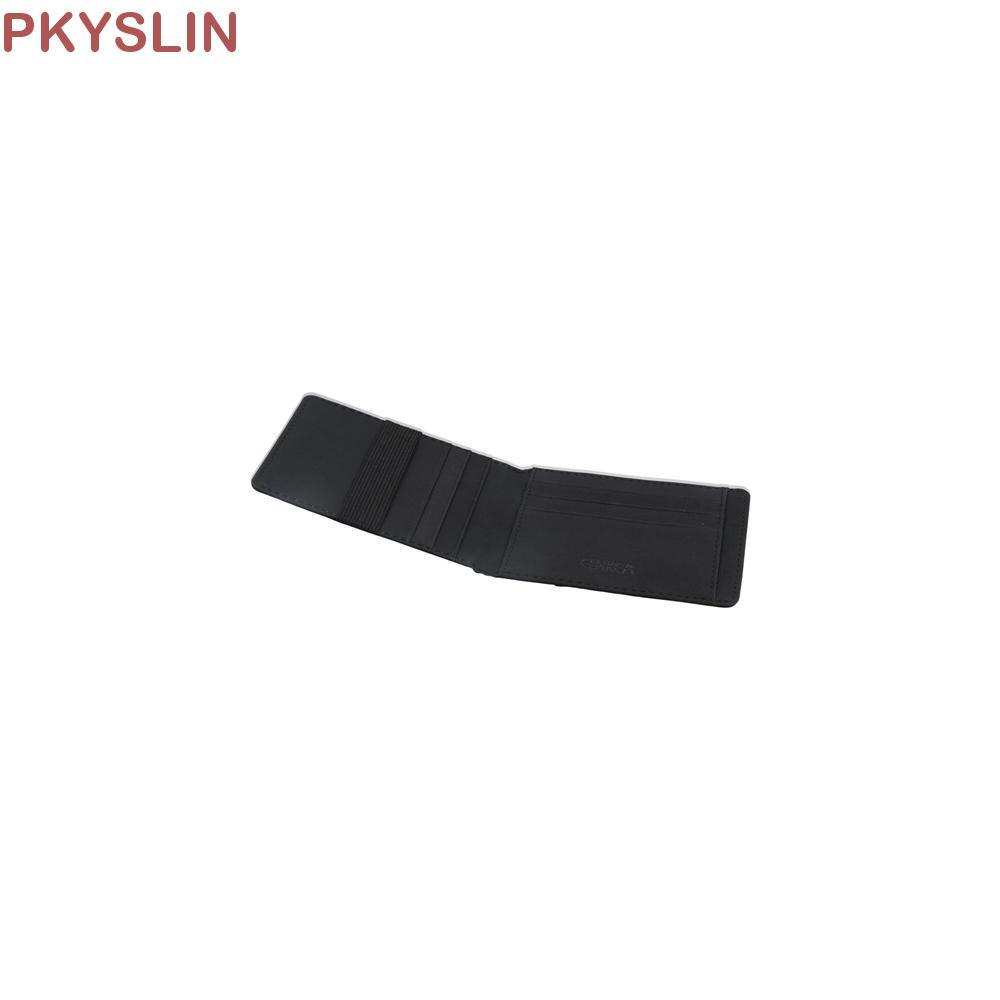 PKYSLIN Card Sleeves Minimalist สีทึบ Anti-theft Card Holder กระเป๋าป้องกัน RFID Blocking หนัง Ultra