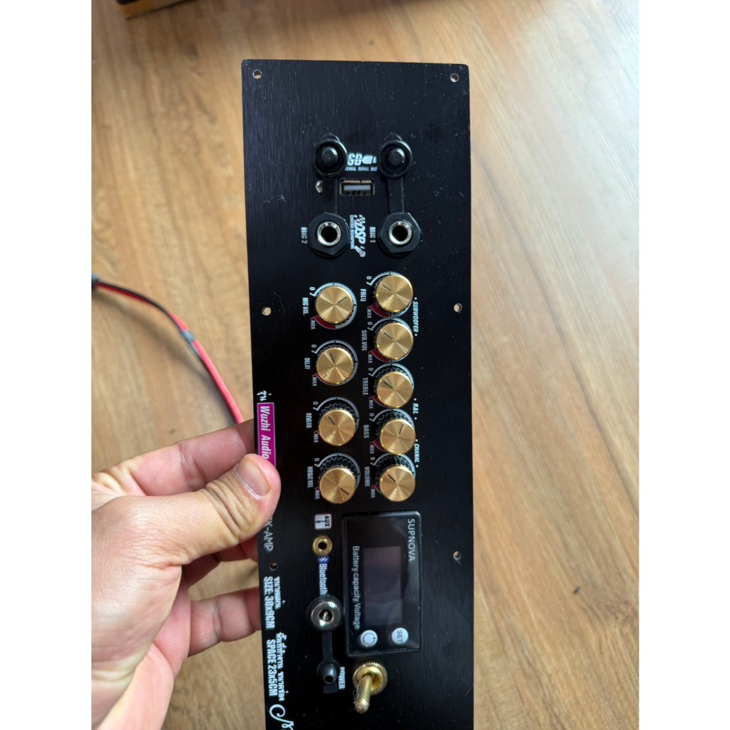 ชุดเพลทสำเร็จเดินระบบพร้อมใช้งานแอมป์รุ่น st21 + amp dsp ของแท้