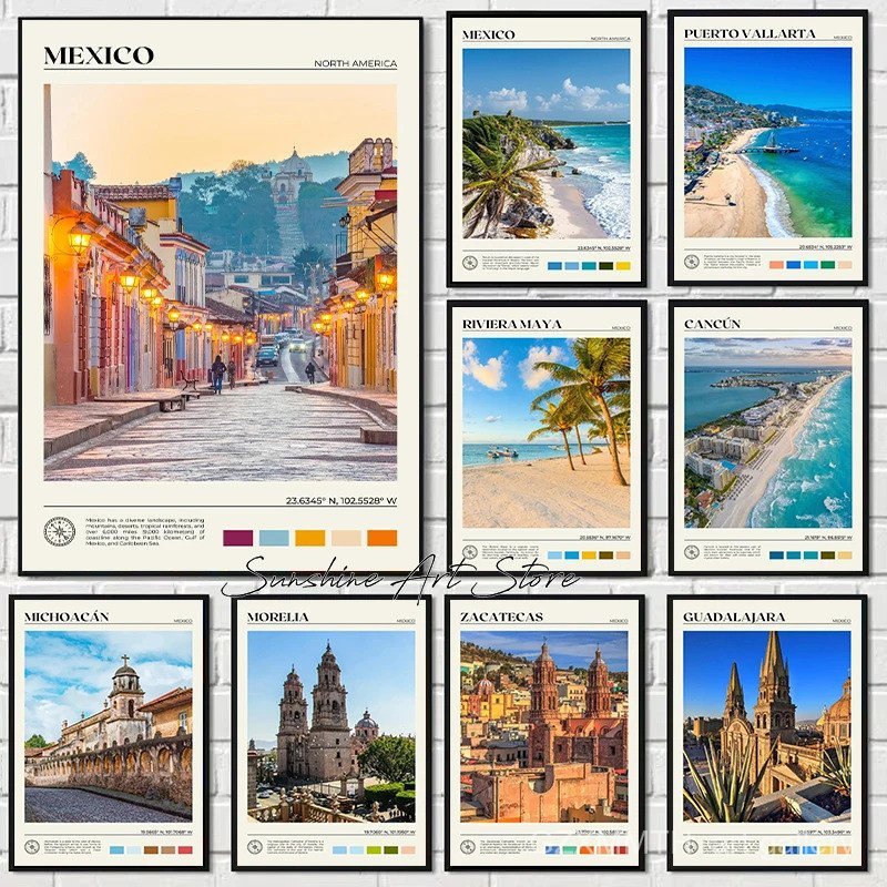 HLYI Mexico Traveling Riviera Maya Morelia Guanajuato Cabo San Lucas Puerto Vallarta Mexico City โปส