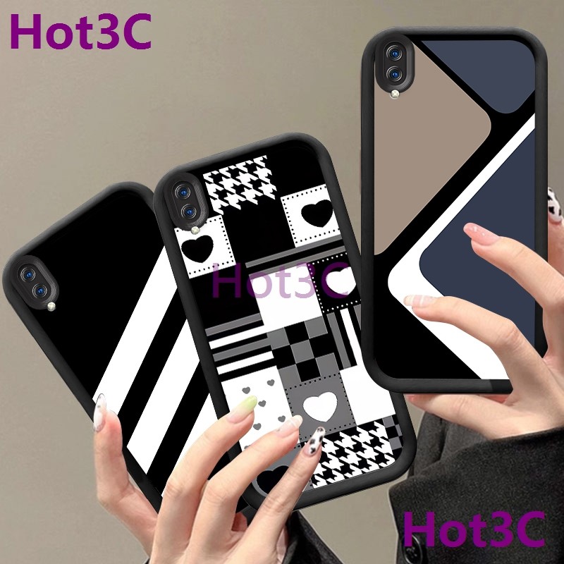 เคส For Vivo Y1S / Vivo Y91C tpu การ์ตูนน่ารัก Ins อินเทรนด์เคสโทรศัพท์ป้องกันลายนิ้วมือ PJCP