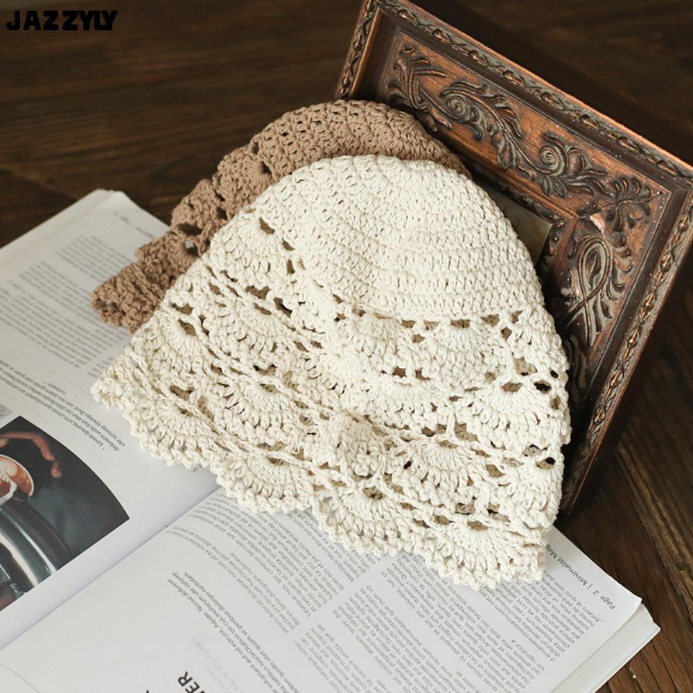 หมวกโครเชต์มือ JAZZYLY ดีไซน์ casual เหมาะสำหรับใส่ทุกวัน และเป็นaccessoryสำหรับผู้หญิง