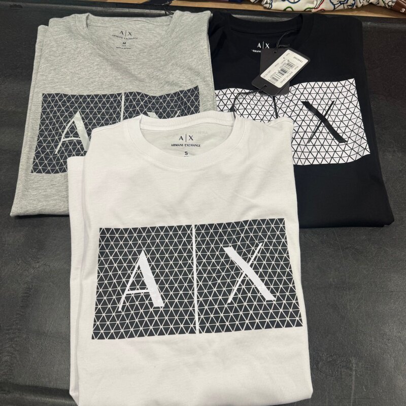 ARMANI เสื้อยืดแขนสั้นผู้ชายArmani