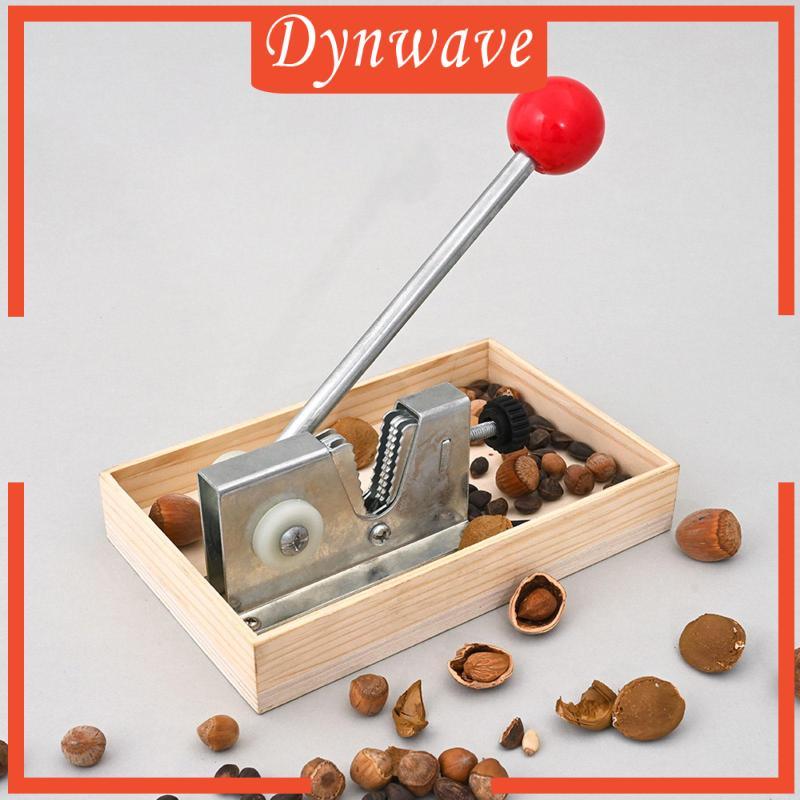 [Dynwave] Nut Cracker Tool การออกแบบหยักสําหรับงานหนักสําหรับ Pecans, อัลมอนด์ปรับได้