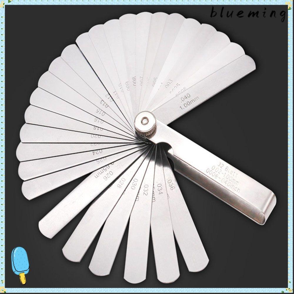 BLUEMING Gauge เครื่องมือวัดแบบพับได้ 0.02-1.0 มม. Gap Gauge