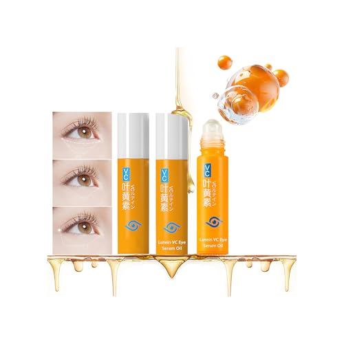 XIRUJNFD VC Anti-Wrinkle Eye Serum Oil, Ruy Eye Oil VC, Ruy Vc Serum, Lutein Roller Ball Anti-Wrinkl