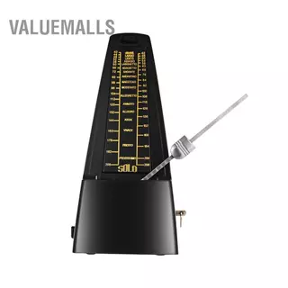 Valuemalls Valuemalls Standard Universal Mechanical Metronome วัสดุ ABS สำหรับกีตาร์ไวโอลินเปียโนเบสกลองเครื่องดนตรีเครื่องมือฝึกหัดเริ่มต้น
