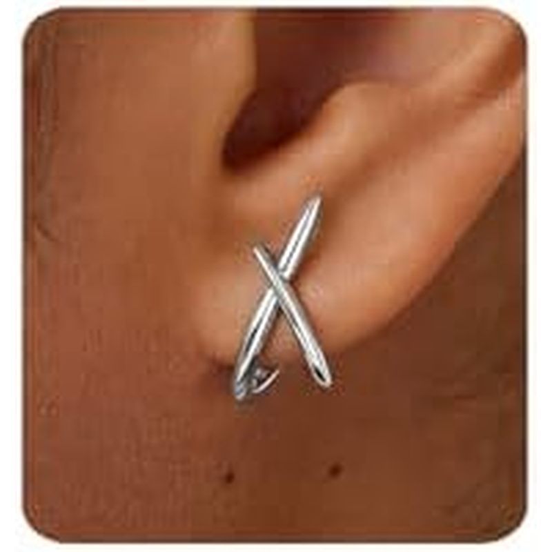 Gold Earrings for Women Trendy,14K Gold Stud Earrings Dainty Earrings Simple Minimalist Gold Earring