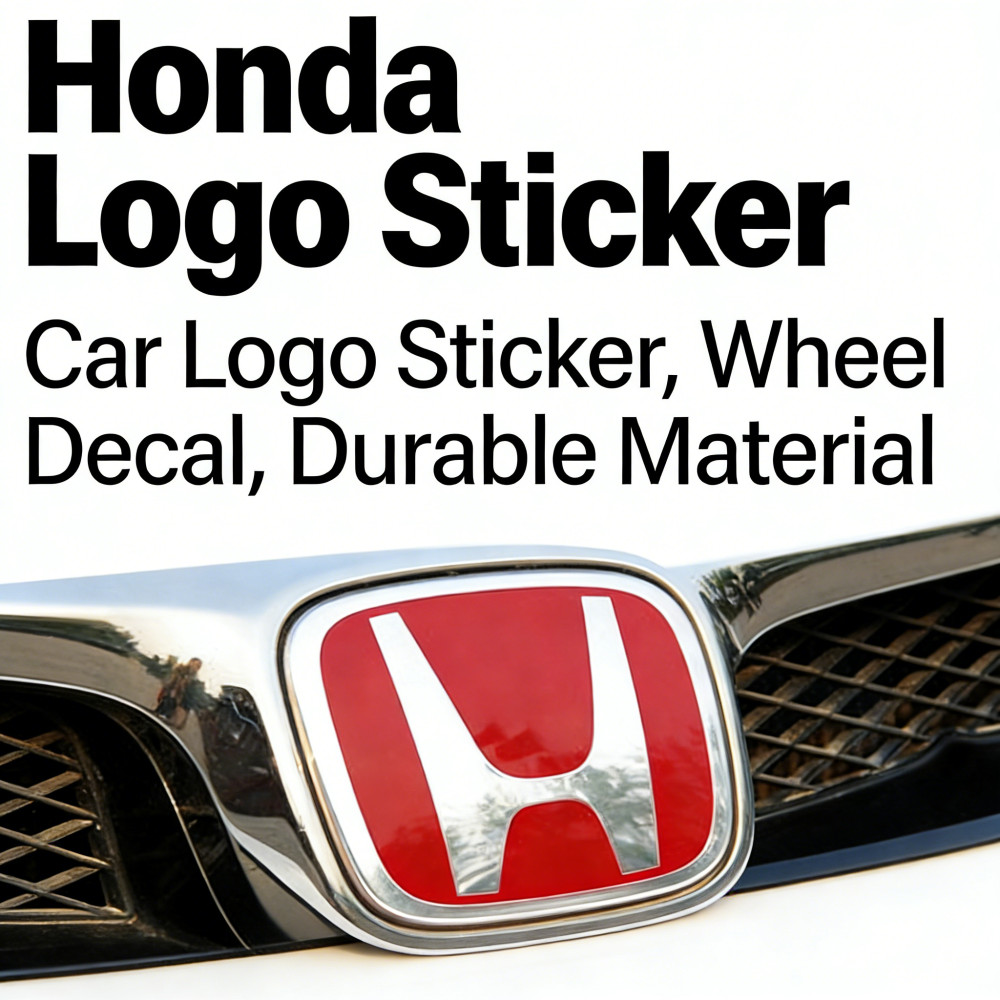 หุ้มพวงมาลัยตราสัญลักษณ์หยกปลอกหุ้มพวงรถยนต์ยนต์สติ๊กเกอร์Honda HRV Accord Civic