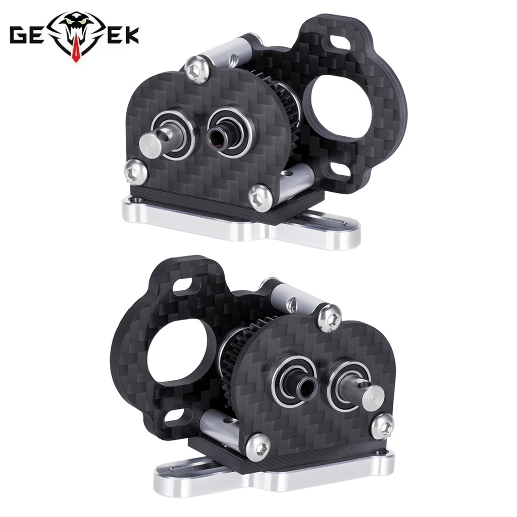 Performance คาร์บอนไฟเบอร์ Portal Transmission Tiny Gearbox สําหรับ 1/10 LCG แชสซี Comp Builds Rigs ซ้ายและขวามอเตอร์อัพเกรด