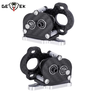 Performance คาร์บอนไฟเบอร์ Portal Transmission Tiny Gearbox สําหรับ 1/10 LCG แชสซี Comp Builds Rigs ซ้ายและขวามอเตอร์อัพเกรด