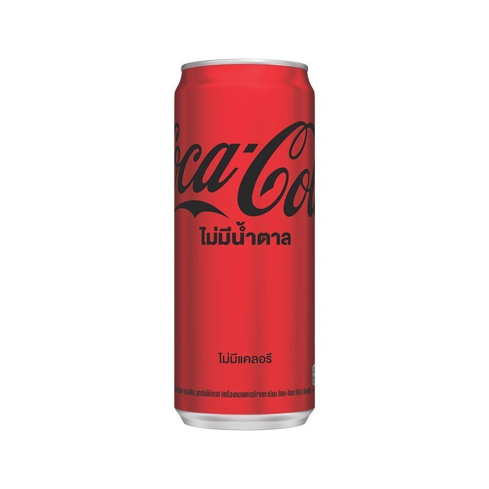 [สินค้าส่งด่วน] โค้ก ซีโร่ กระป๋อง 325 มล. COKE ZERO 325 ML.